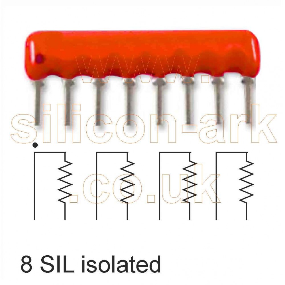 Beckman L083S682 resistor network 6.8K BUY, PRICE, DATASHEET